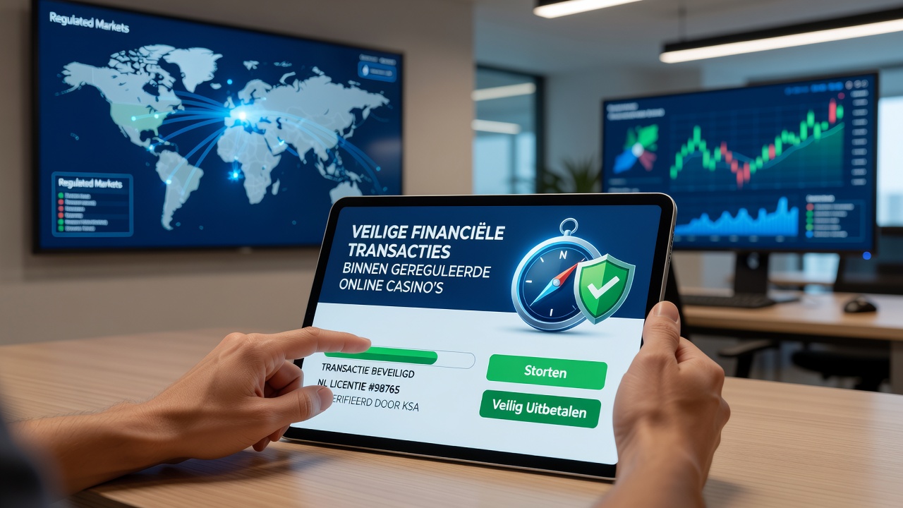 Veilige financiële transacties in Nederlandse online casino's met KSA-licentie