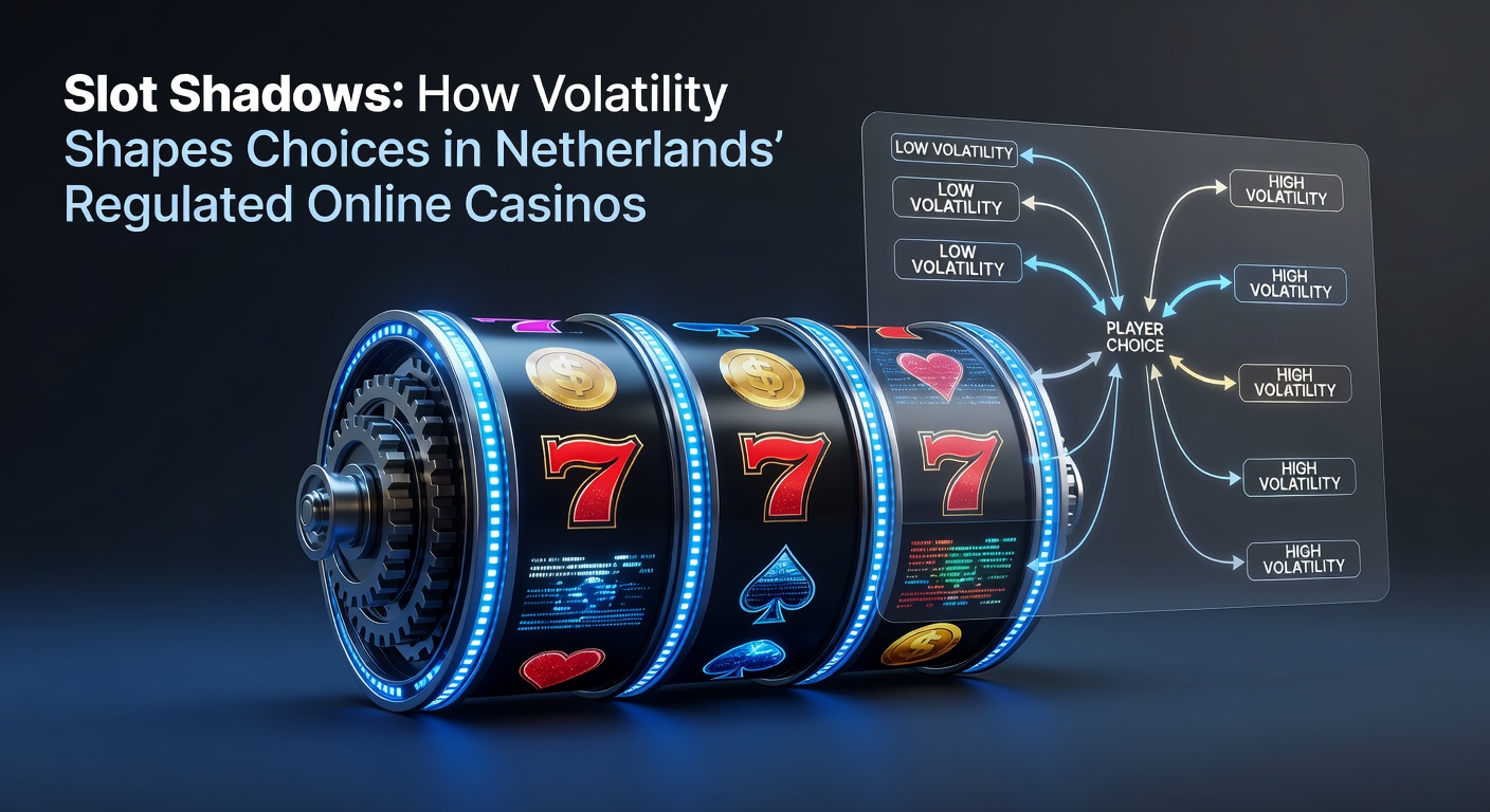 Grafiek die slot volatiliteit illustreert met pieken en dalen in winstkansen op een Nederlands casino-platform