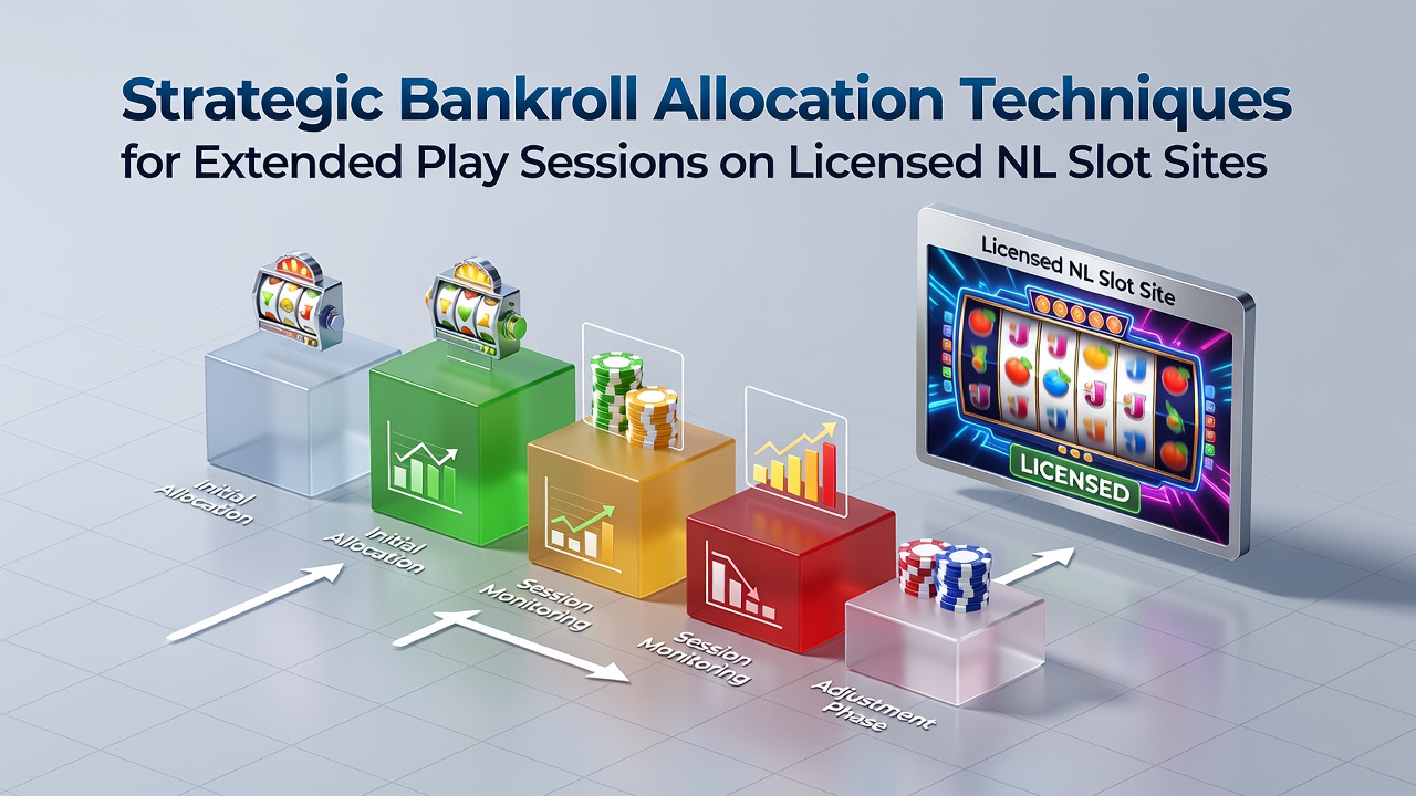 Illustratie van bankroll allocatie technieken op Nederlandse slot sites